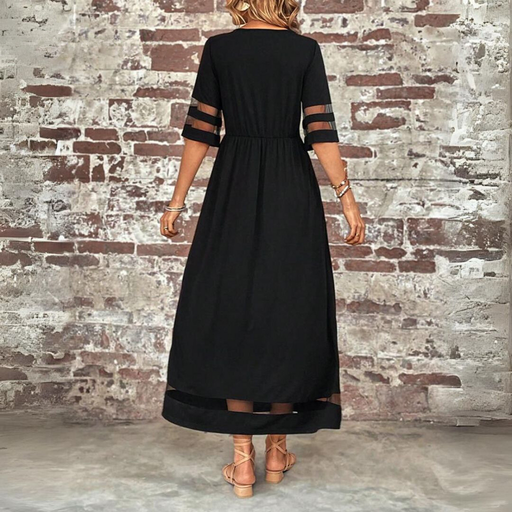 Alana – Vestido midi de corte favorecedor