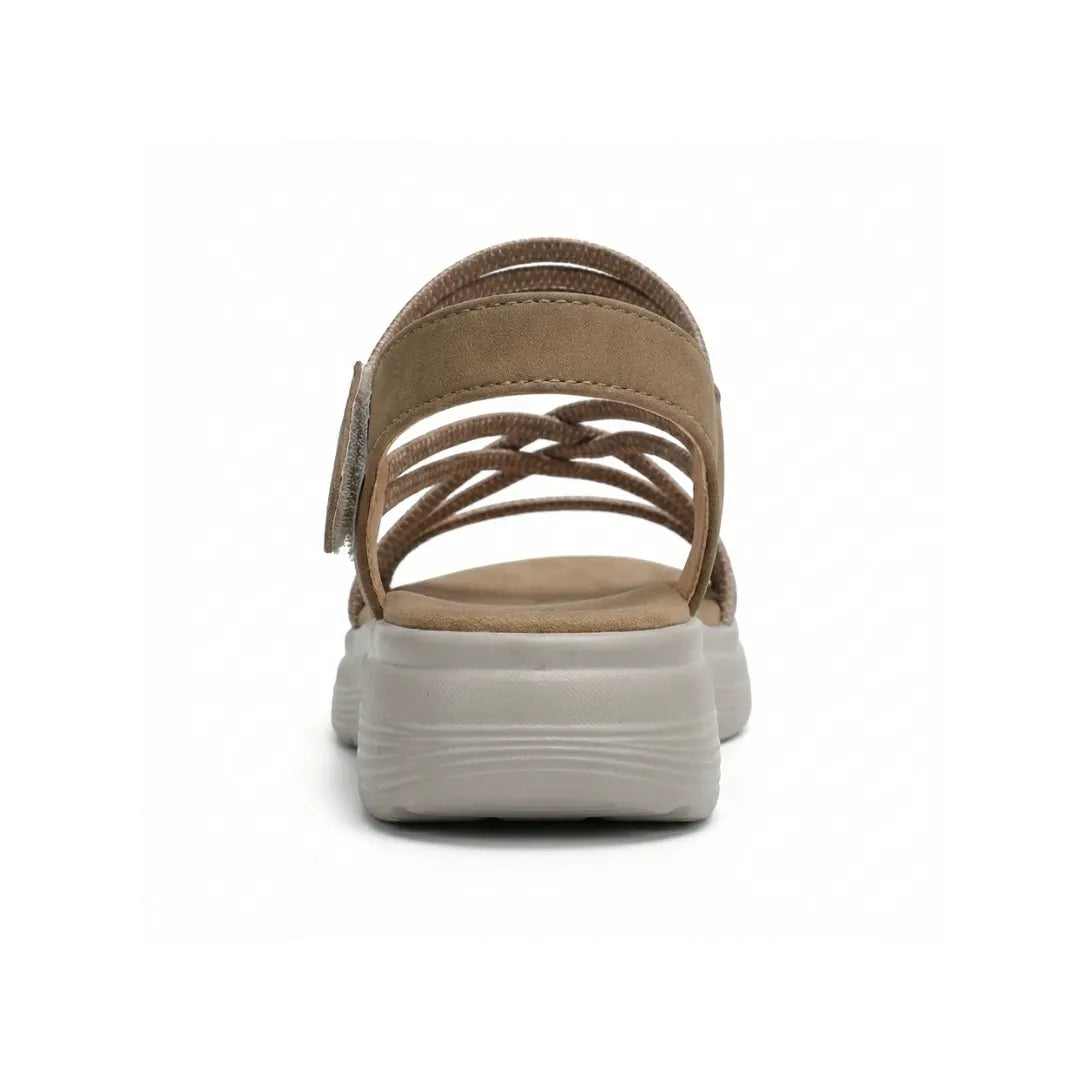 Ainara sandalias cómodas para mujer - ortopédicas con velcro