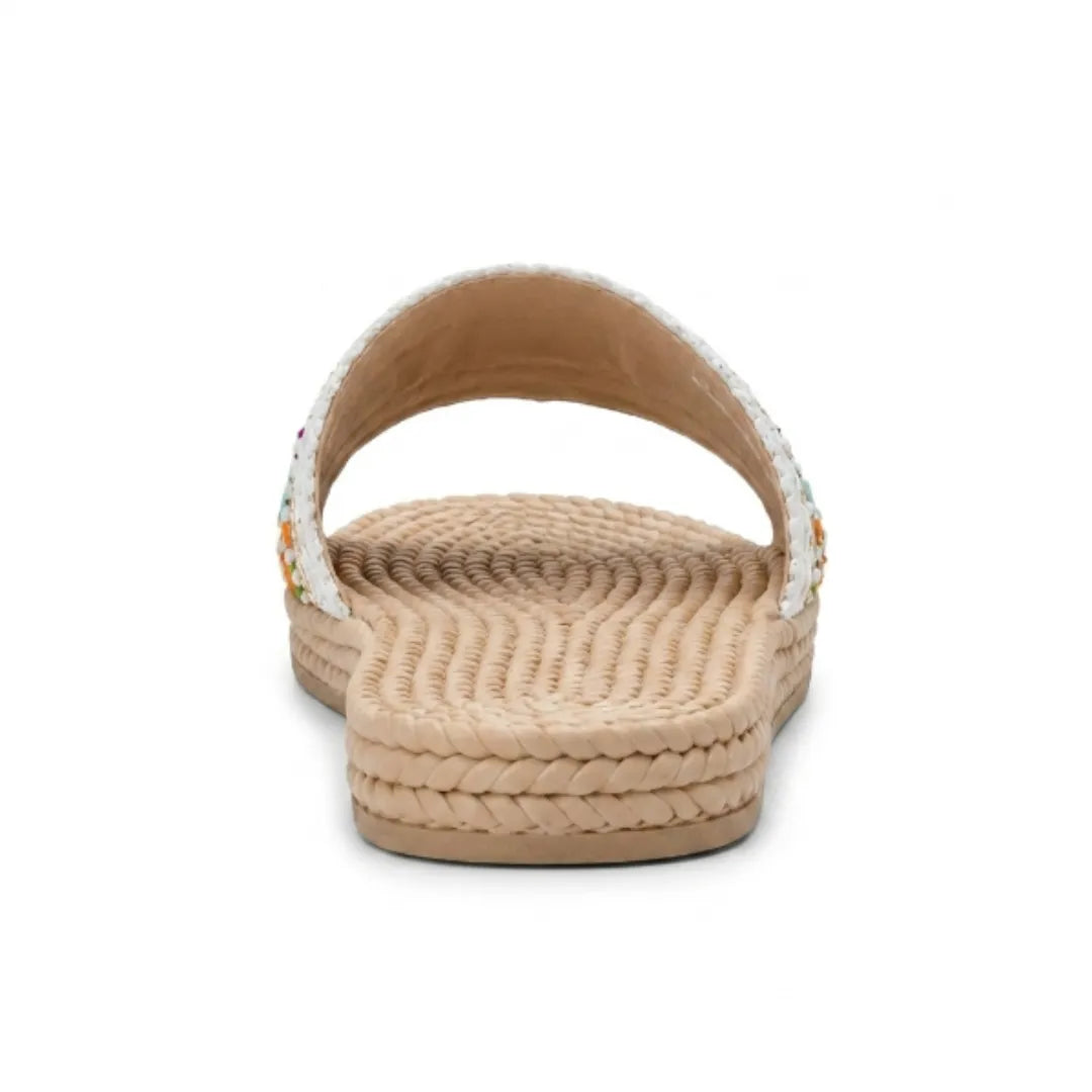 Amparo Chanclas de Pala Mujer - Bordado con Estilo Bohemio