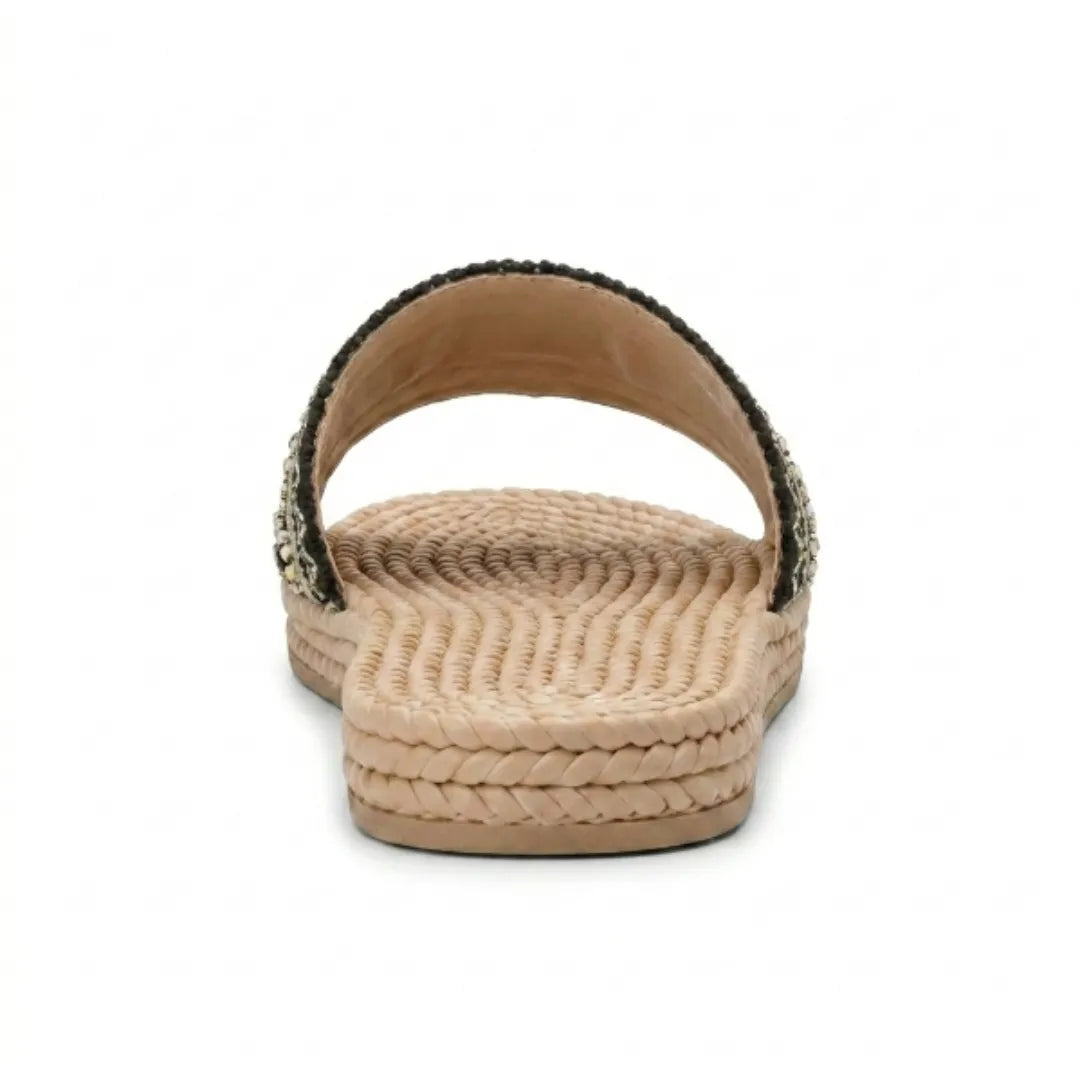Amparo Chanclas de Pala Mujer - Bordado con Estilo Bohemio