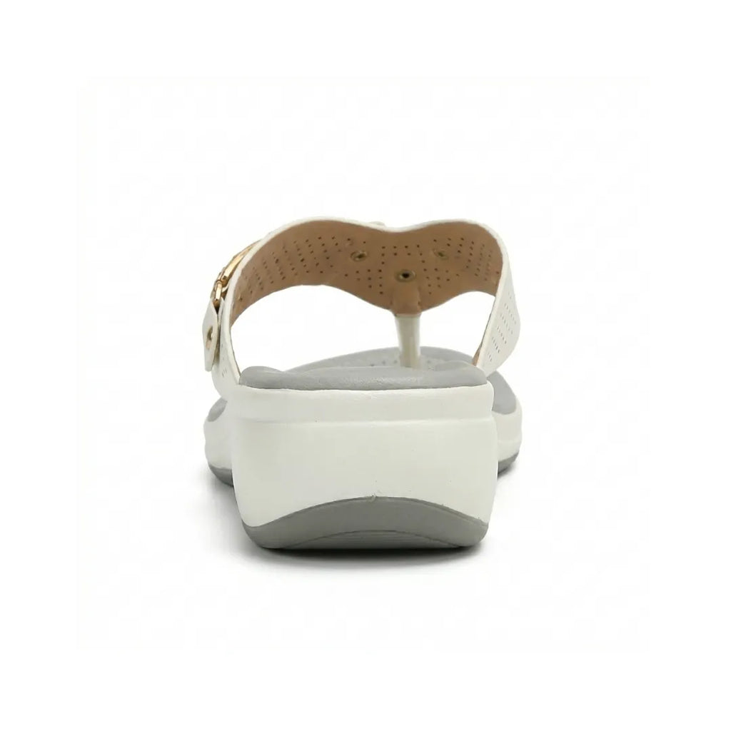 Chloe Chanclas Mujer de Cuña Cómodas - con Detalles Decorativos