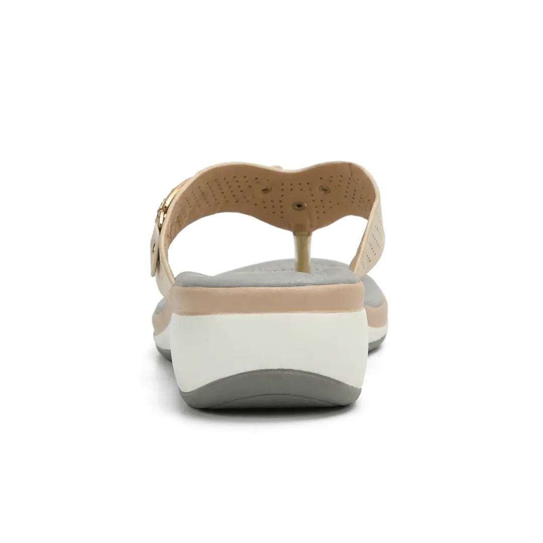 Chloe Chanclas Mujer de Cuña Cómodas - con Detalles Decorativos