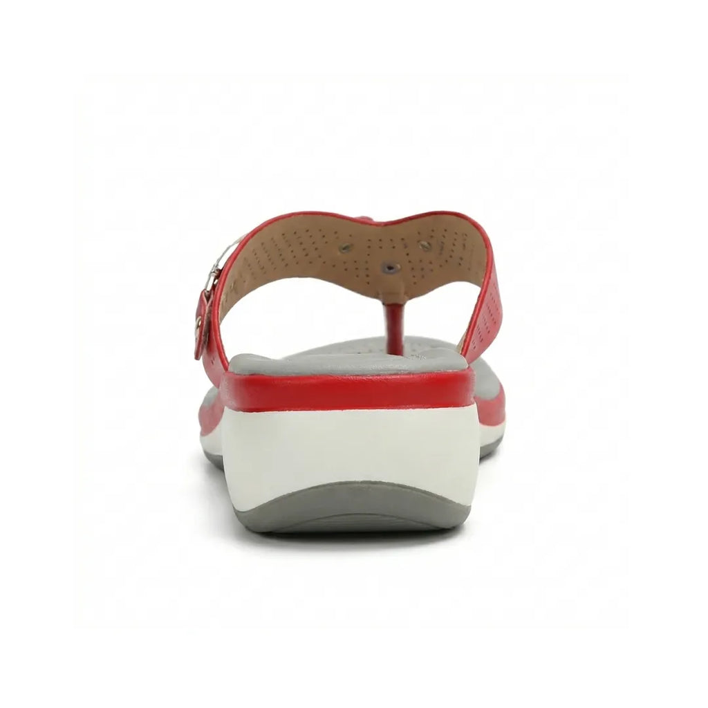 Chloe Chanclas Mujer de Cuña Cómodas - con Detalles Decorativos