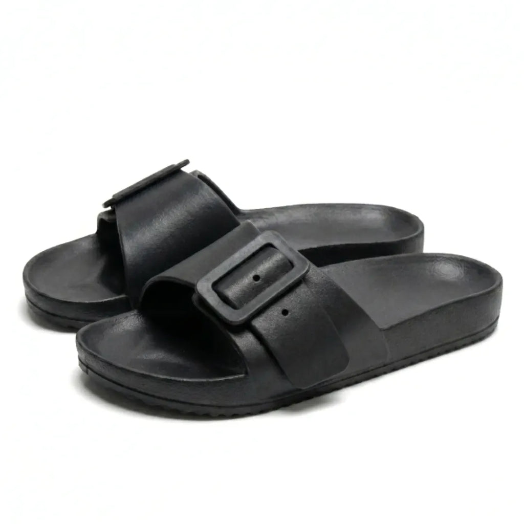 Coral Chanclas Mujer con Soporte de Arco y Hebilla Ajustable