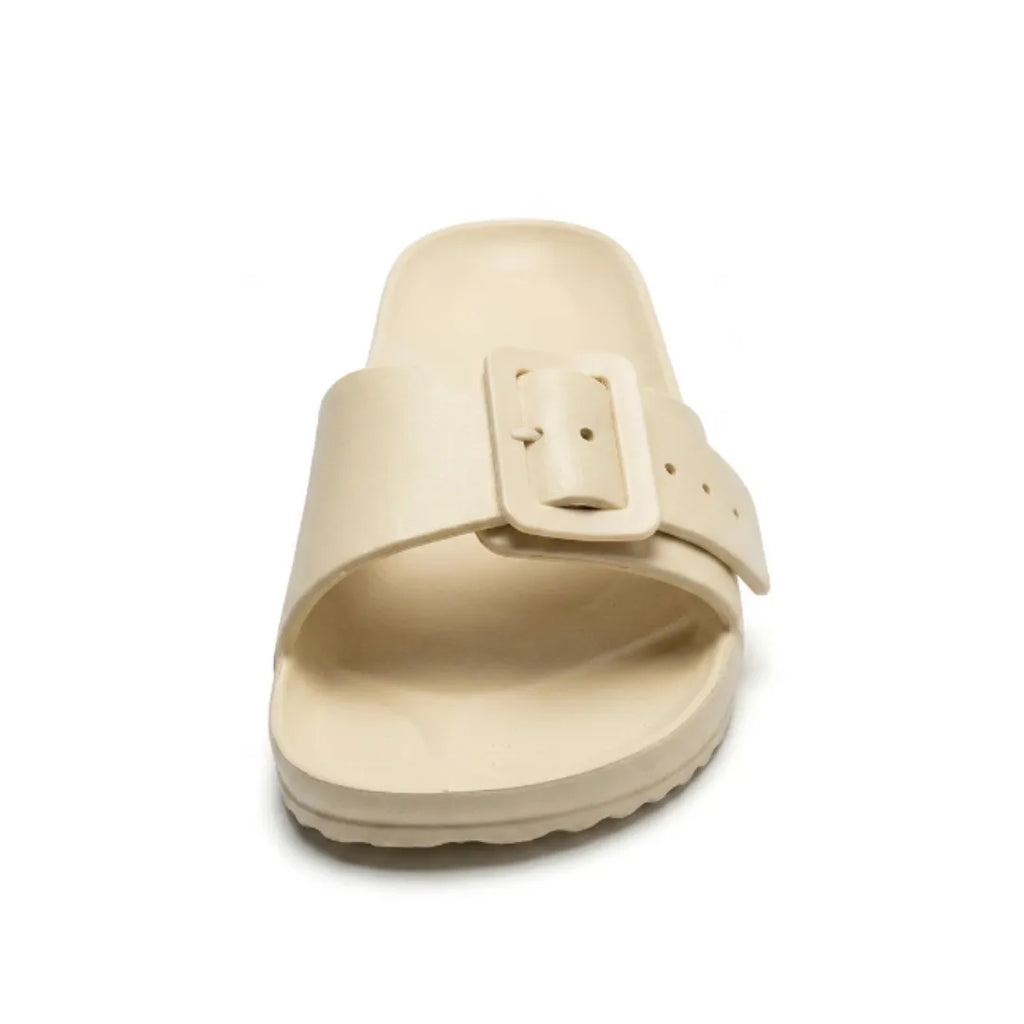 Coral Chanclas Mujer con Soporte de Arco y Hebilla Ajustable
