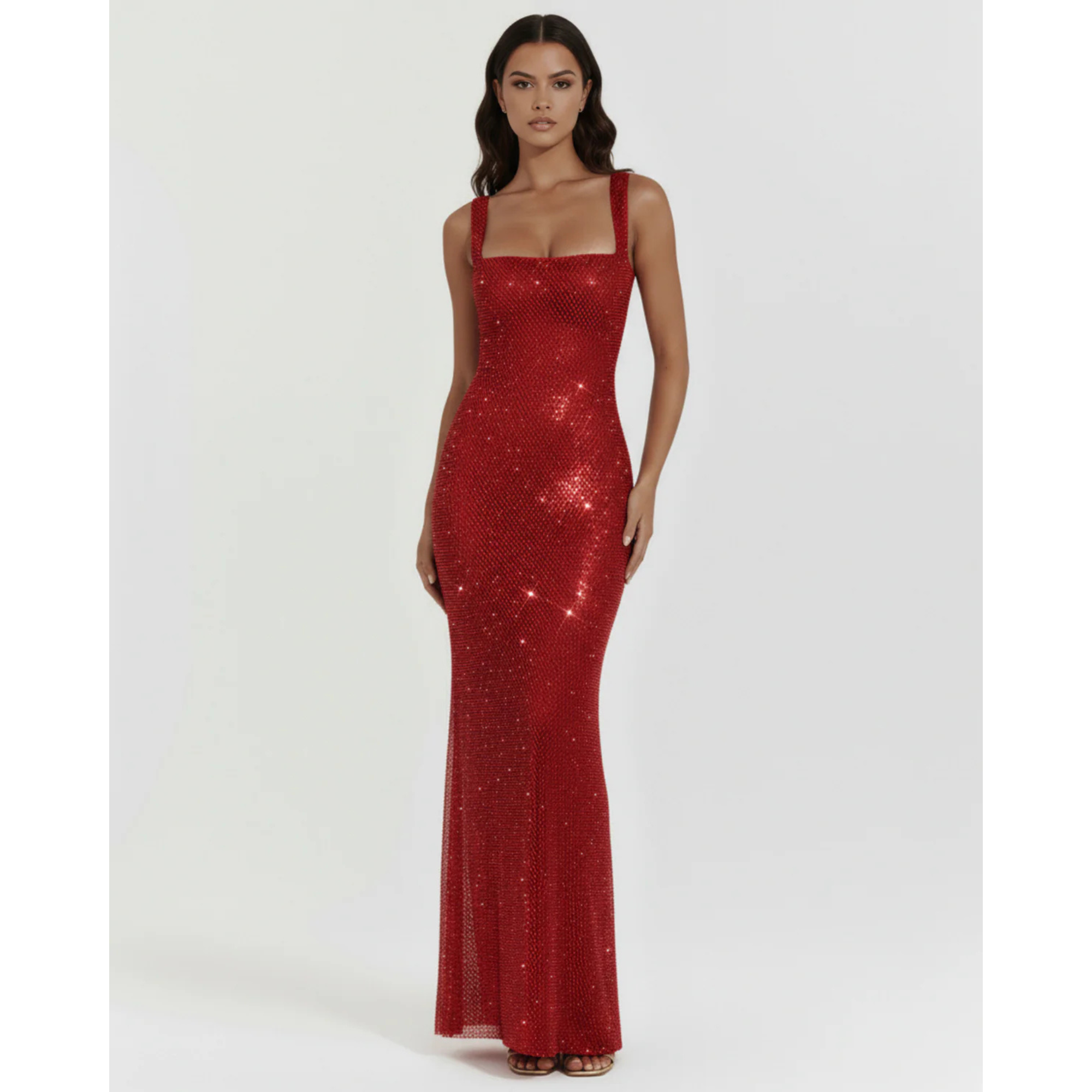 Velth| Vestido Brillante Con Pedrería