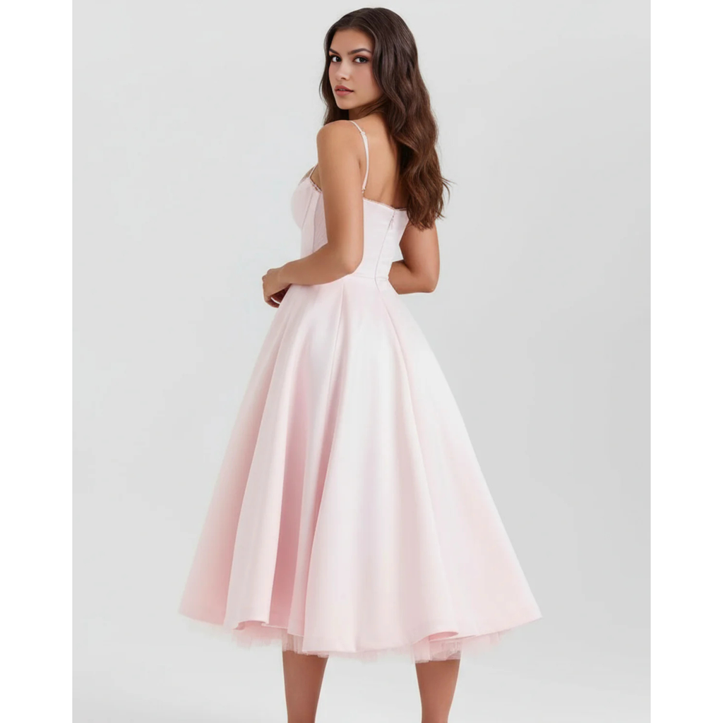 Velth| Vestido midi romántico de verano