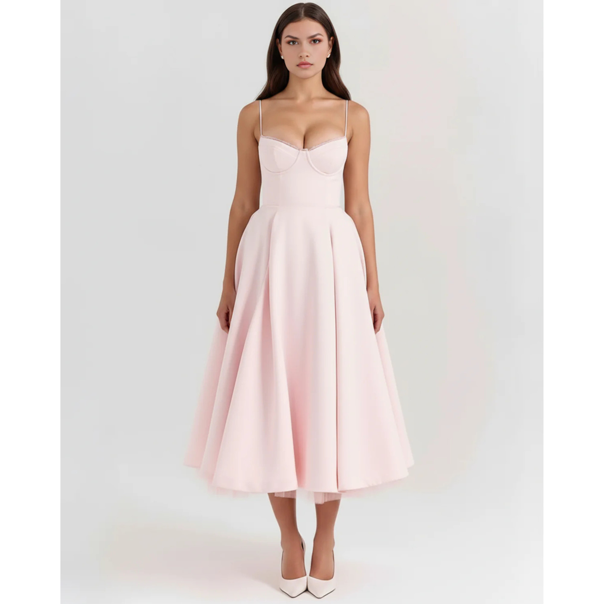 Velth| Vestido midi romántico de verano