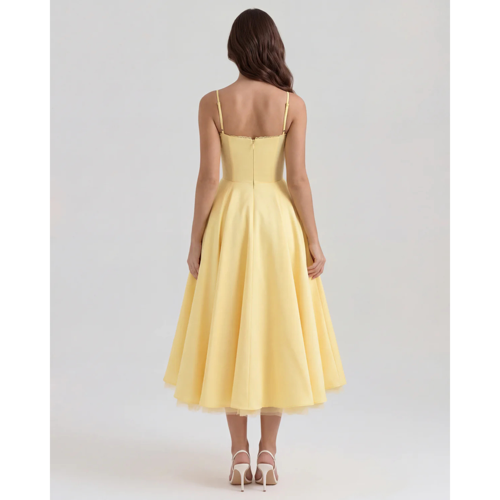 Velth| Vestido midi romántico de verano