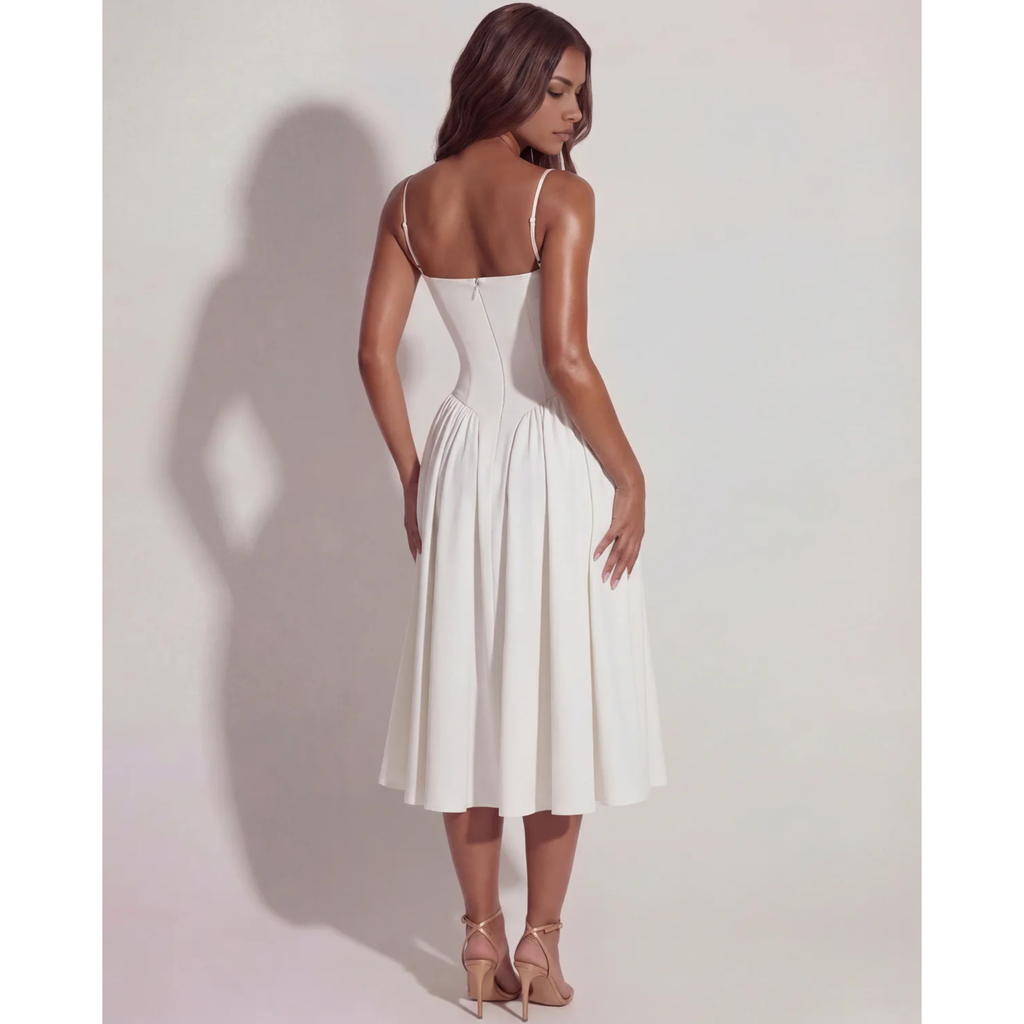 Velth | Vestido Midi Corsé