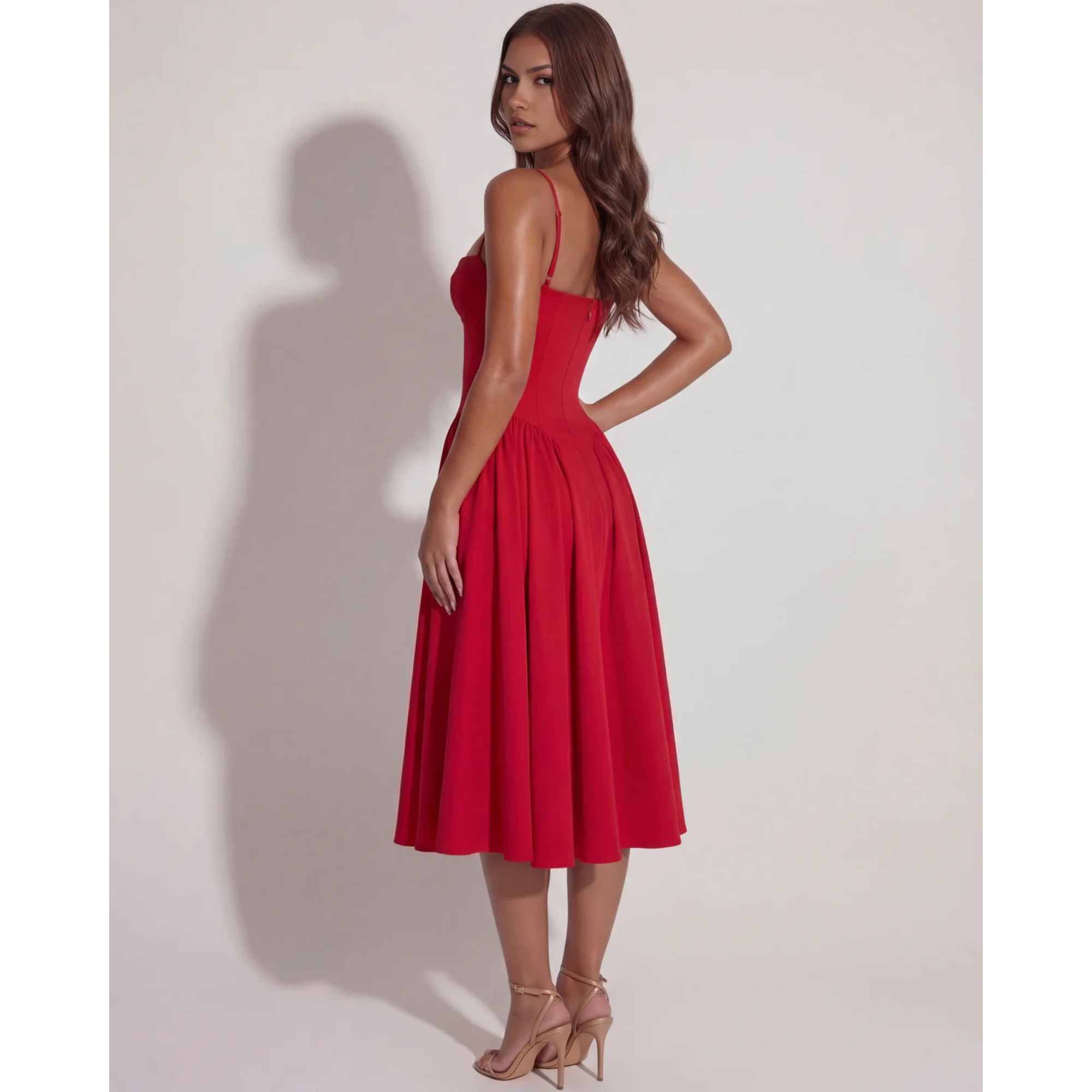 Velth | Vestido Midi Corsé