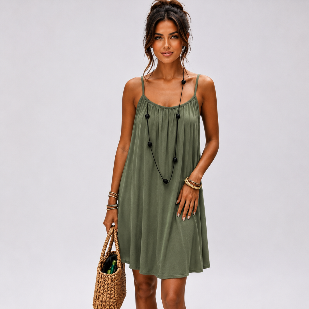 Vestido Serena Corto – Comodidad y Elegancia de Verano