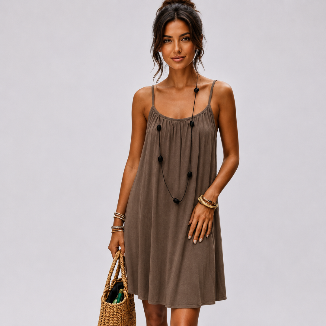 Vestido Serena Corto – Comodidad y Elegancia de Verano
