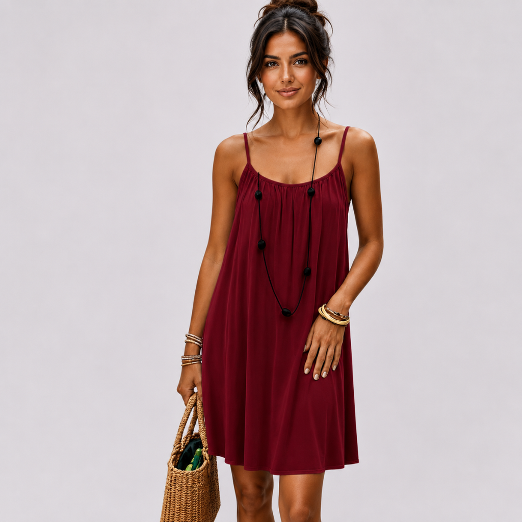 Vestido Serena Corto – Comodidad y Elegancia de Verano