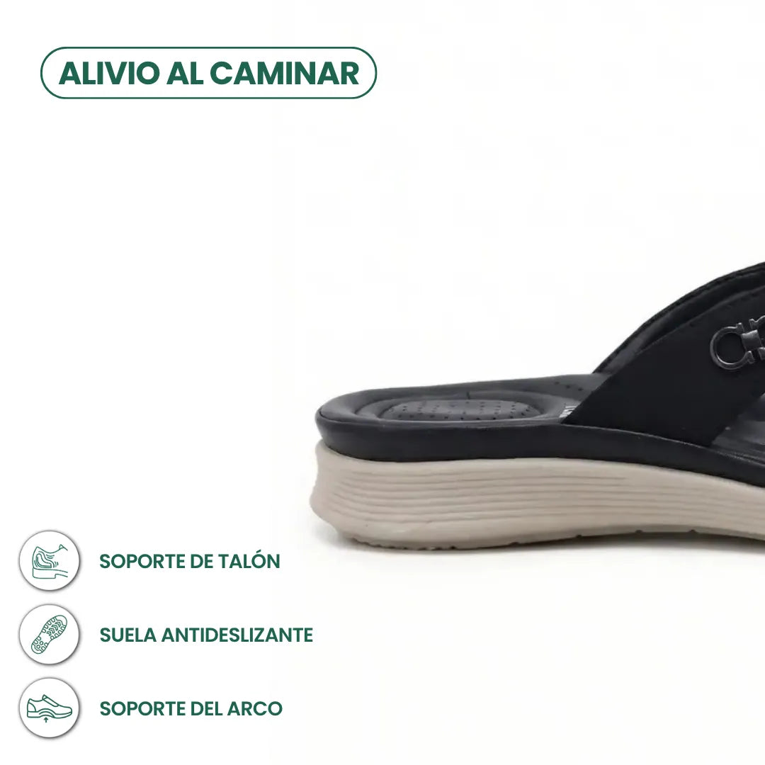 Elisa Chanclas cómodas para mujer con suela flexible