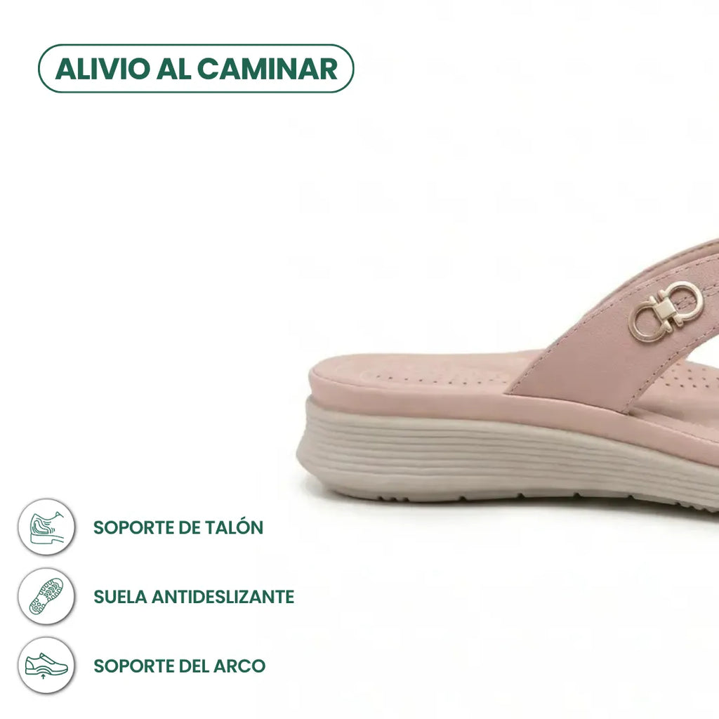 Elisa Chanclas cómodas para mujer con suela flexible