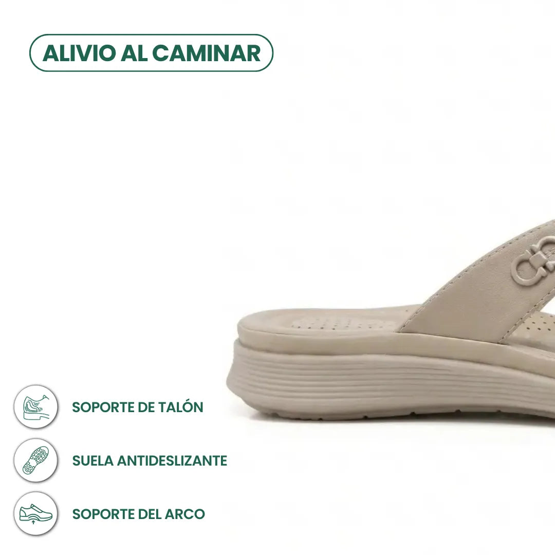 Elisa Chanclas cómodas para mujer con suela flexible