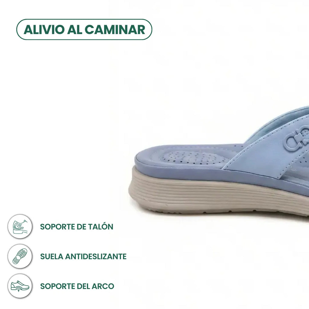 Elisa Chanclas cómodas para mujer con suela flexible