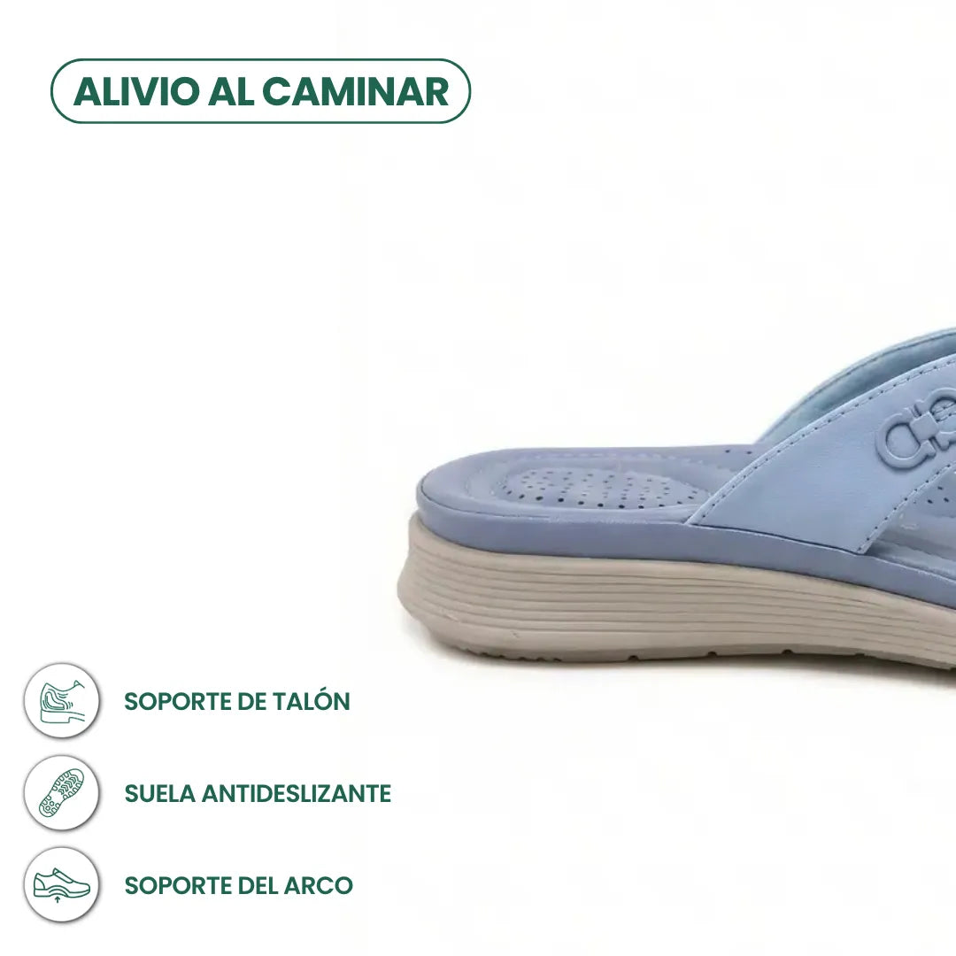 Elisa Chanclas cómodas para mujer con suela flexible
