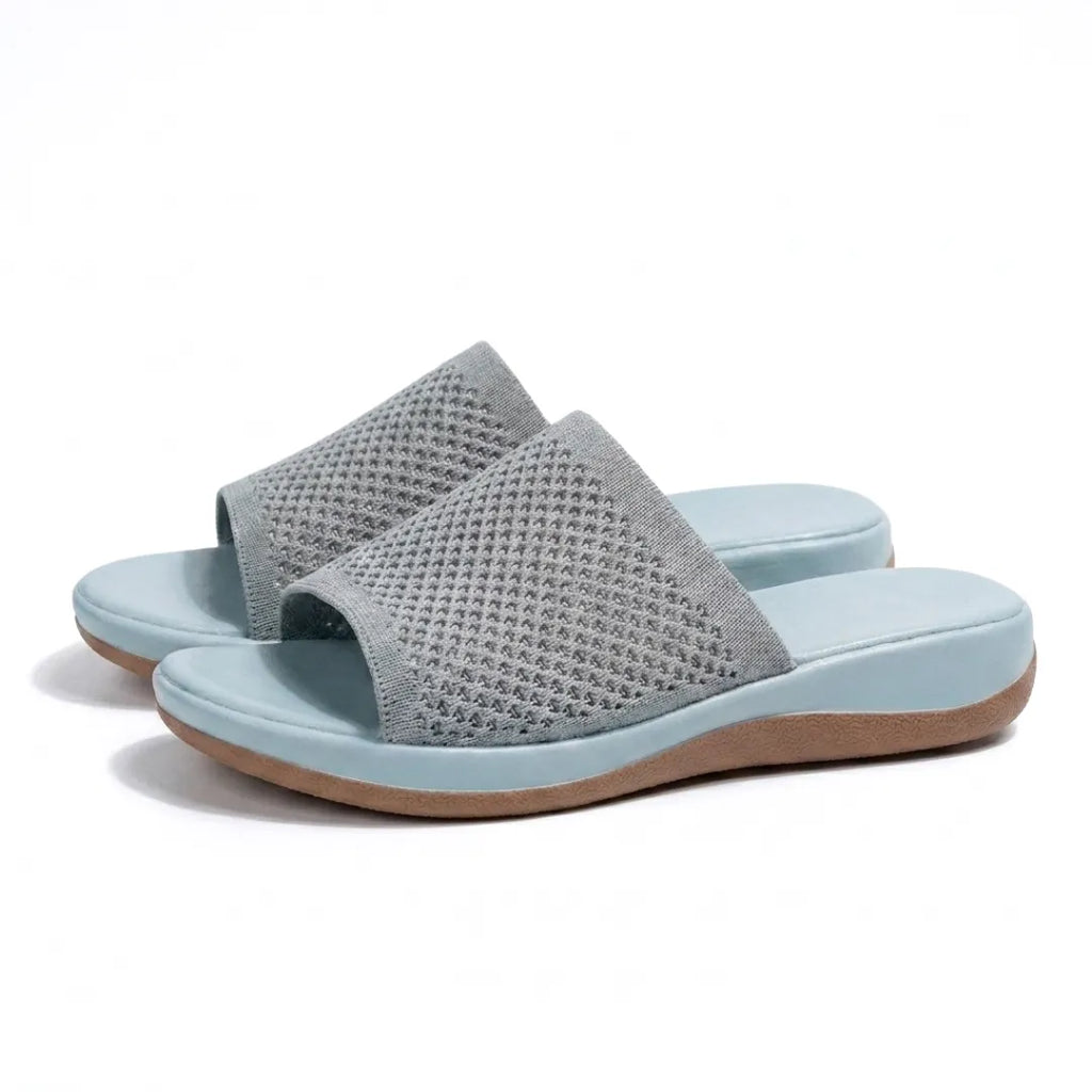 Estel Chanclas Mujer Cómodas de Malla Transpirable - Suela Flexible