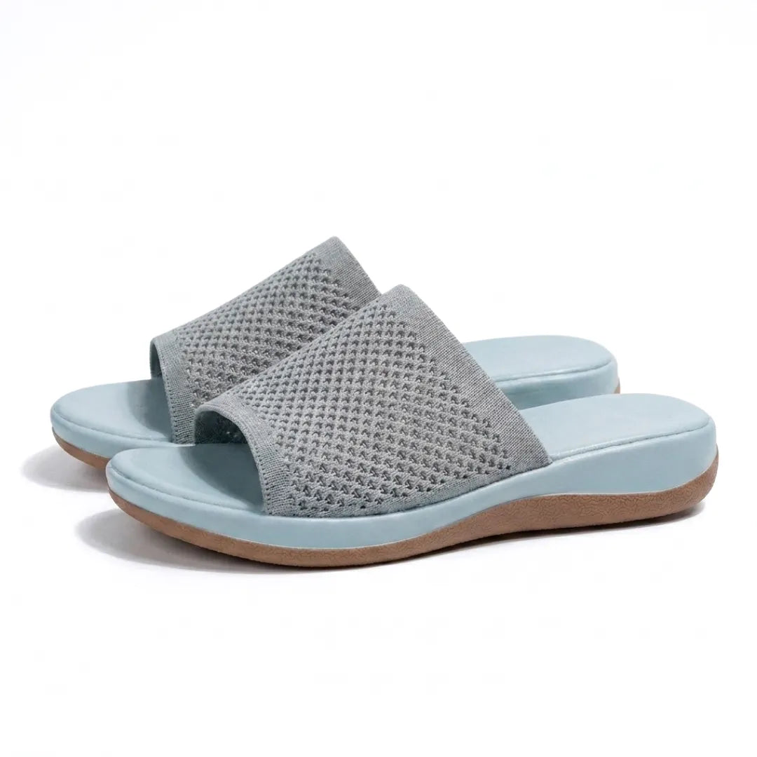 Estel Chanclas Mujer Cómodas de Malla Transpirable - Suela Flexible