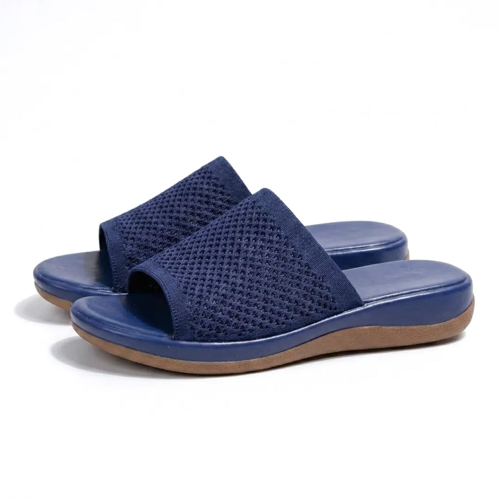 Estel Chanclas Mujer Cómodas de Malla Transpirable - Suela Flexible