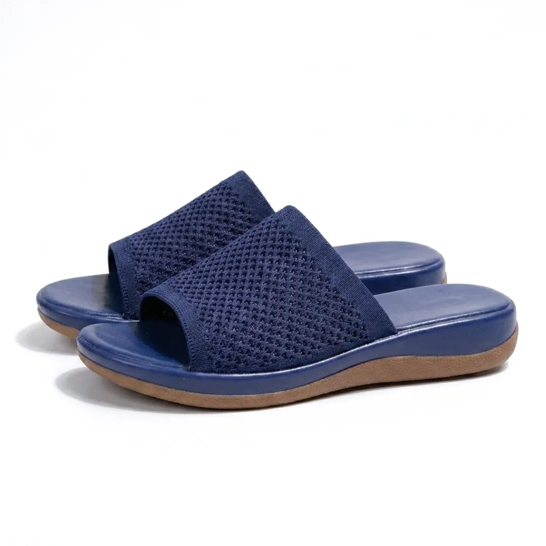 Estel Chanclas Mujer Cómodas de Malla Transpirable - Suela Flexible