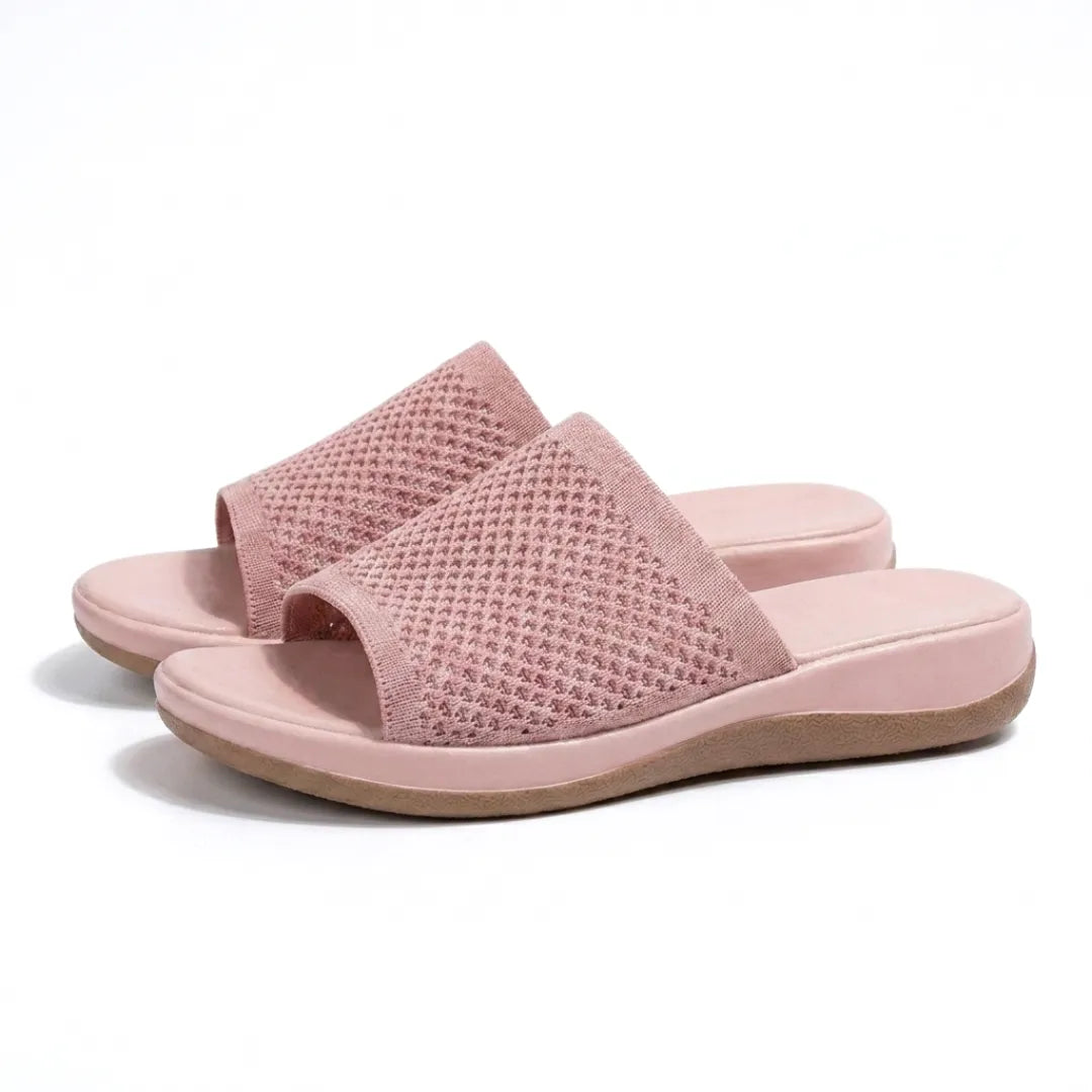 Estel Chanclas Mujer Cómodas de Malla Transpirable - Suela Flexible