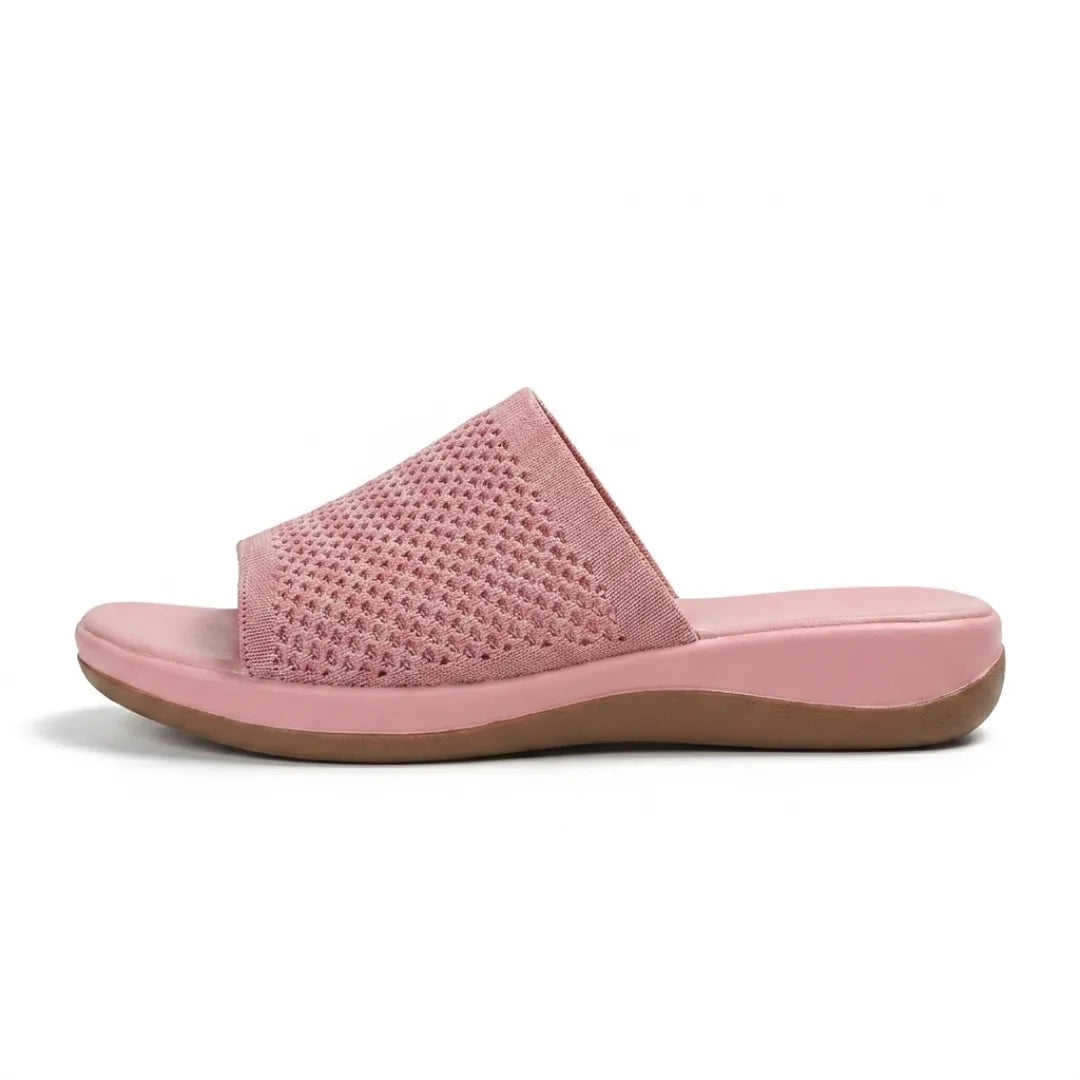 Estel Chanclas Mujer Cómodas de Malla Transpirable - Suela Flexible