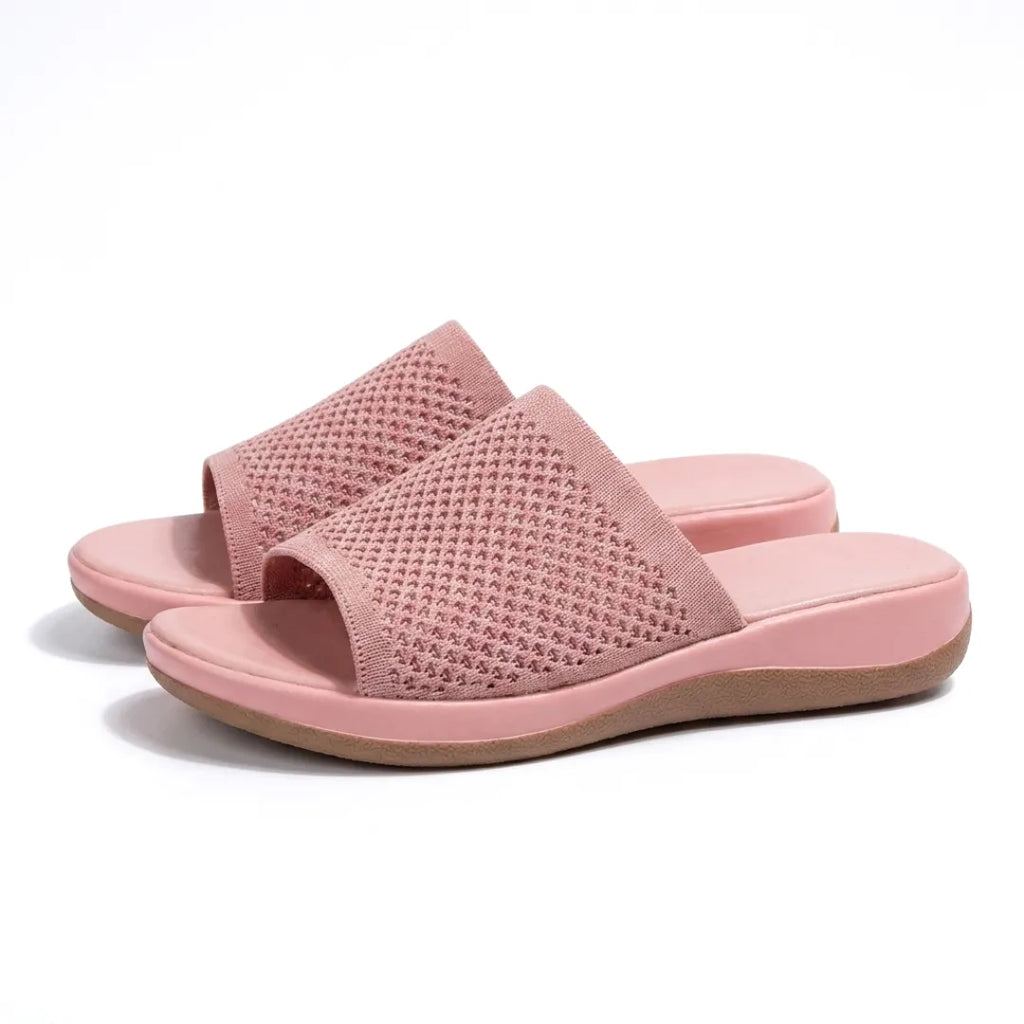 Estel Chanclas Mujer Cómodas de Malla Transpirable - Suela Flexible