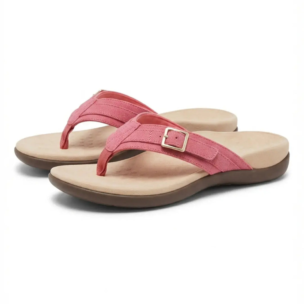 Ivet Chanclas ligeras para mujer con plantilla cómoda