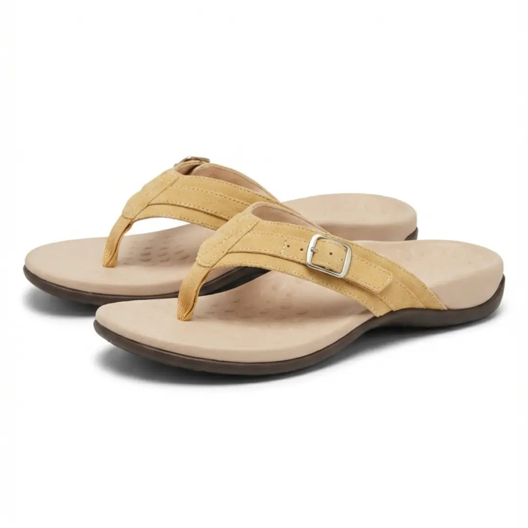 Ivet Chanclas ligeras para mujer con plantilla cómoda