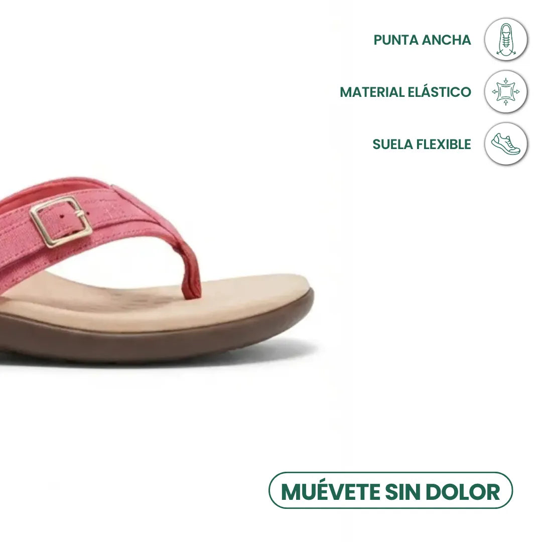 Ivet Chanclas ligeras para mujer con plantilla cómoda