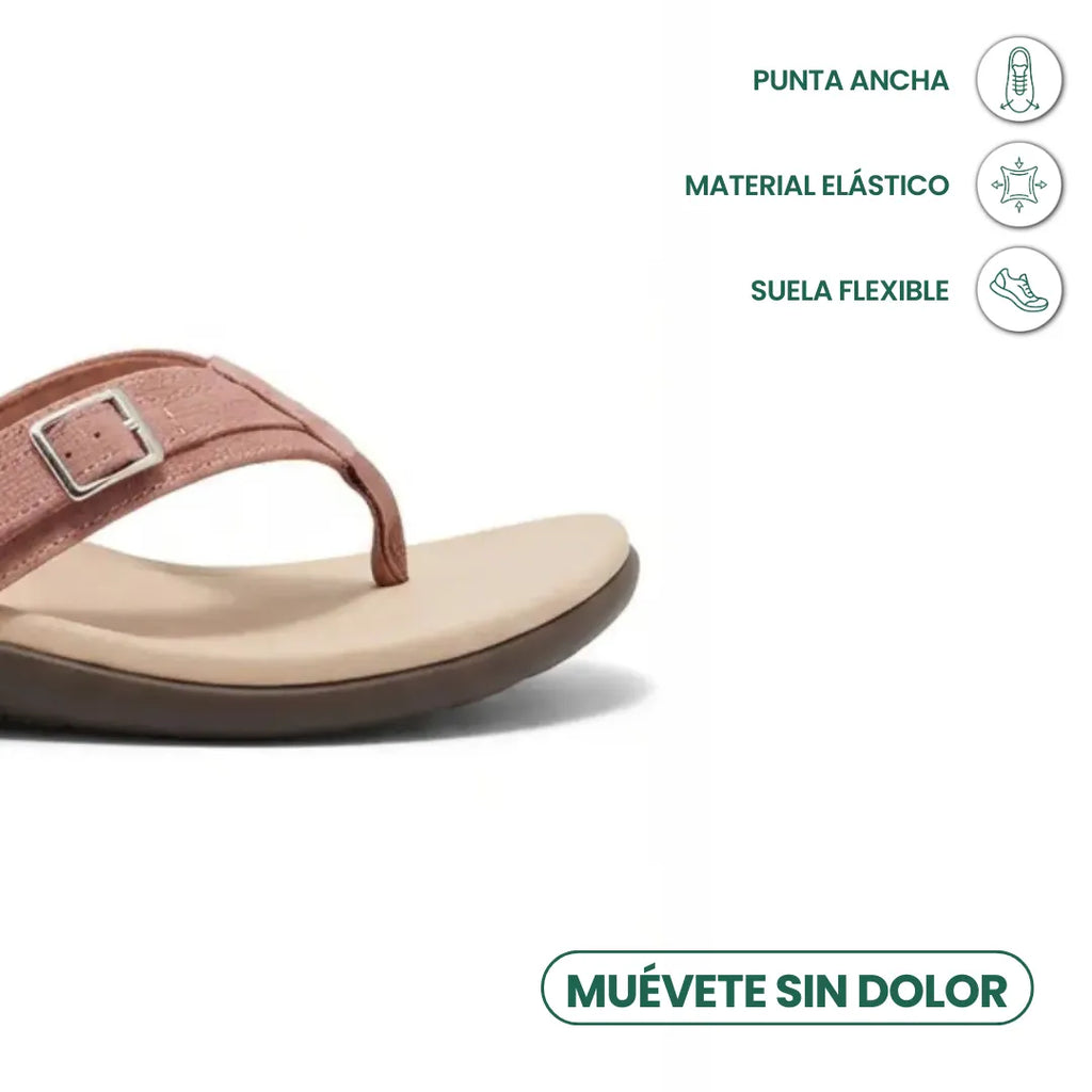 Ivet Chanclas ligeras para mujer con plantilla cómoda