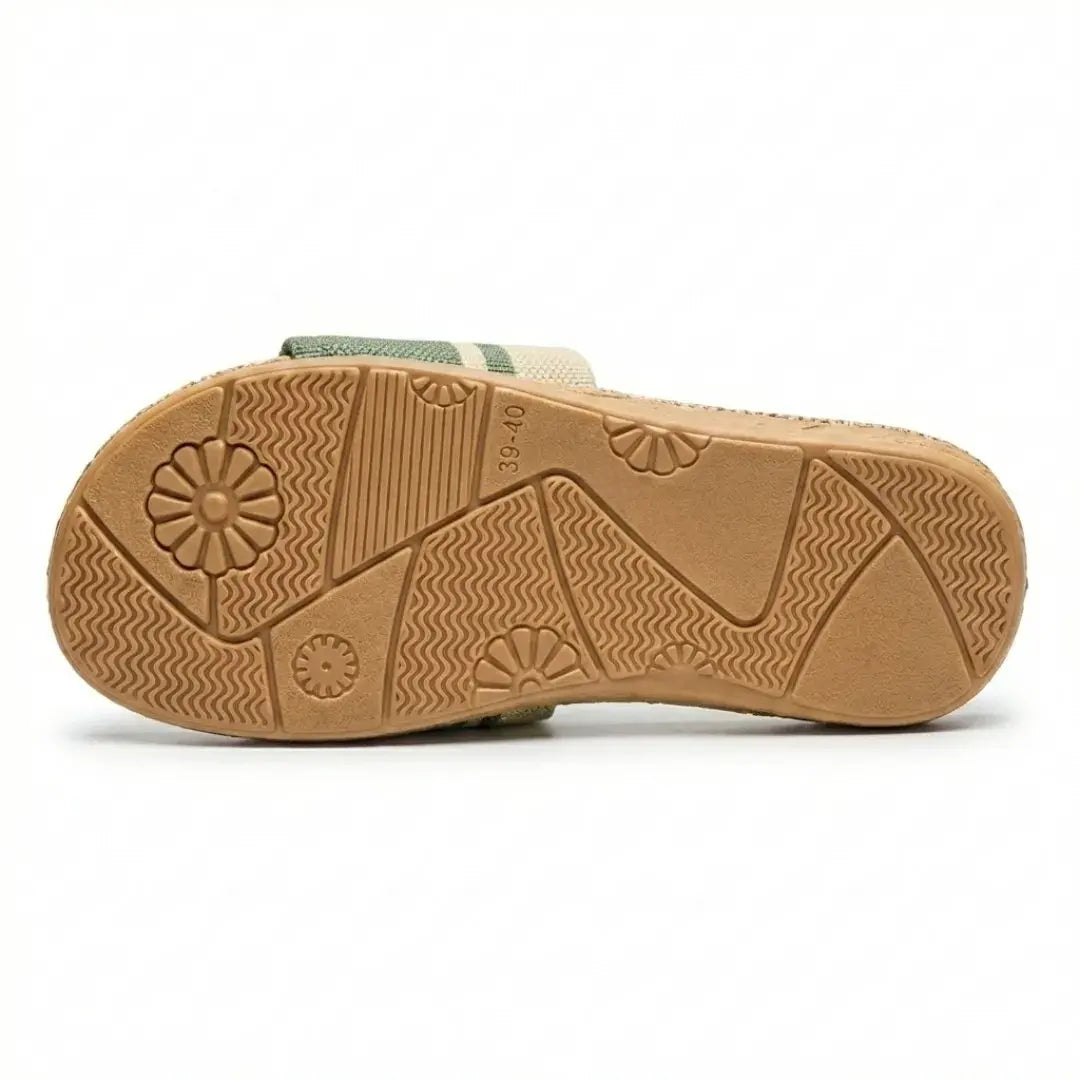 Perla Chanclas Mujer Ligeras de Cáñamo - Frescas y Transpirables