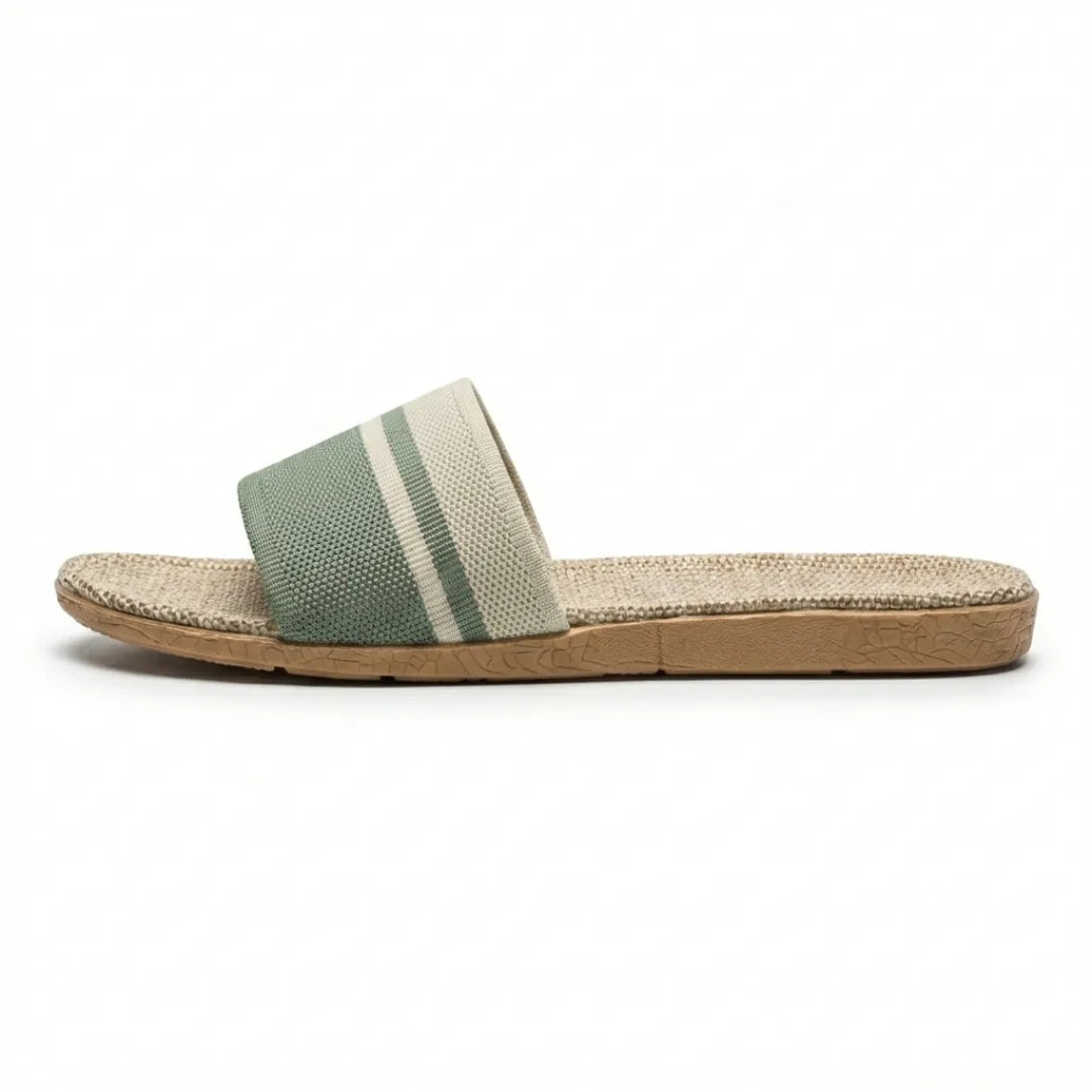 Perla Chanclas Mujer Ligeras de Cáñamo - Frescas y Transpirables