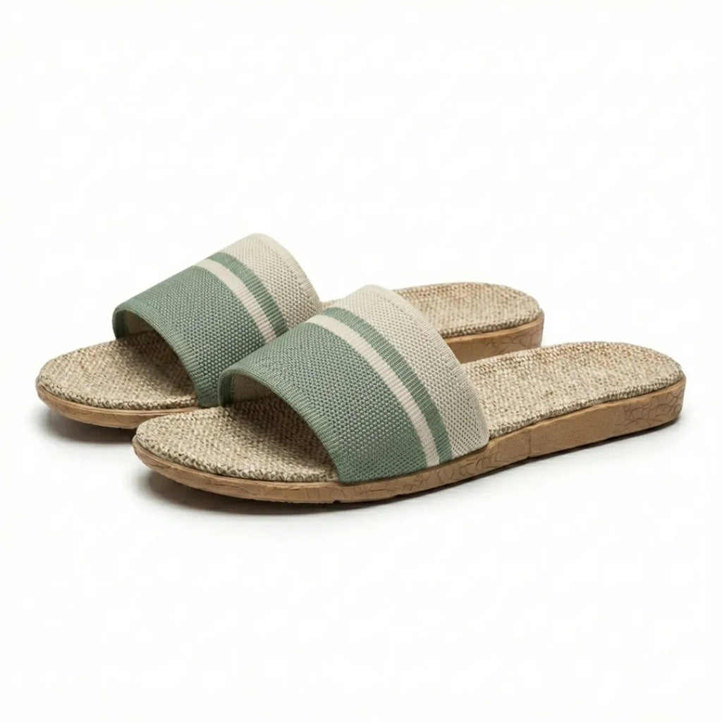 Perla Chanclas Mujer Ligeras de Cáñamo - Frescas y Transpirables