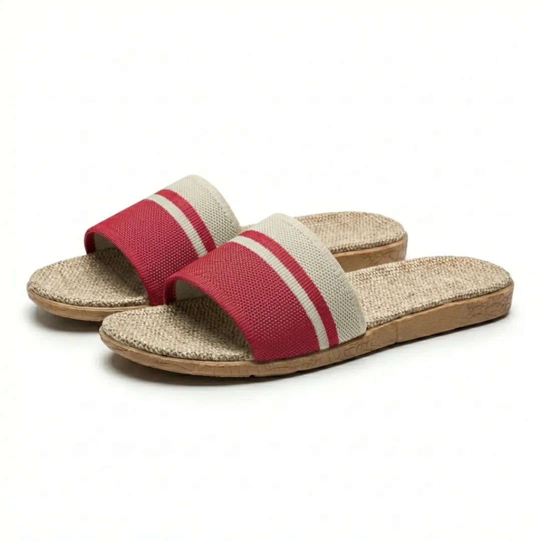 Perla Chanclas Mujer Ligeras de Cáñamo - Frescas y Transpirables