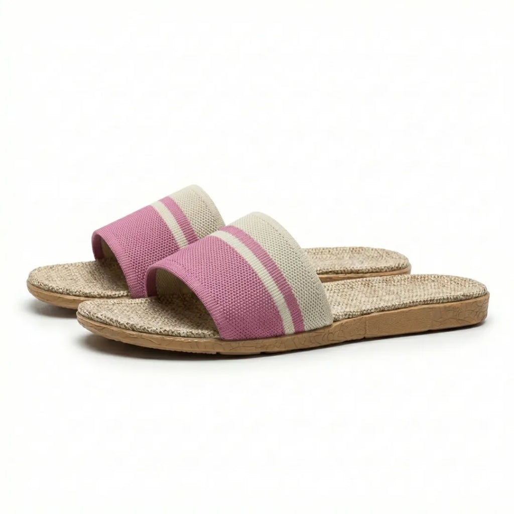 Perla Chanclas Mujer Ligeras de Cáñamo - Frescas y Transpirables