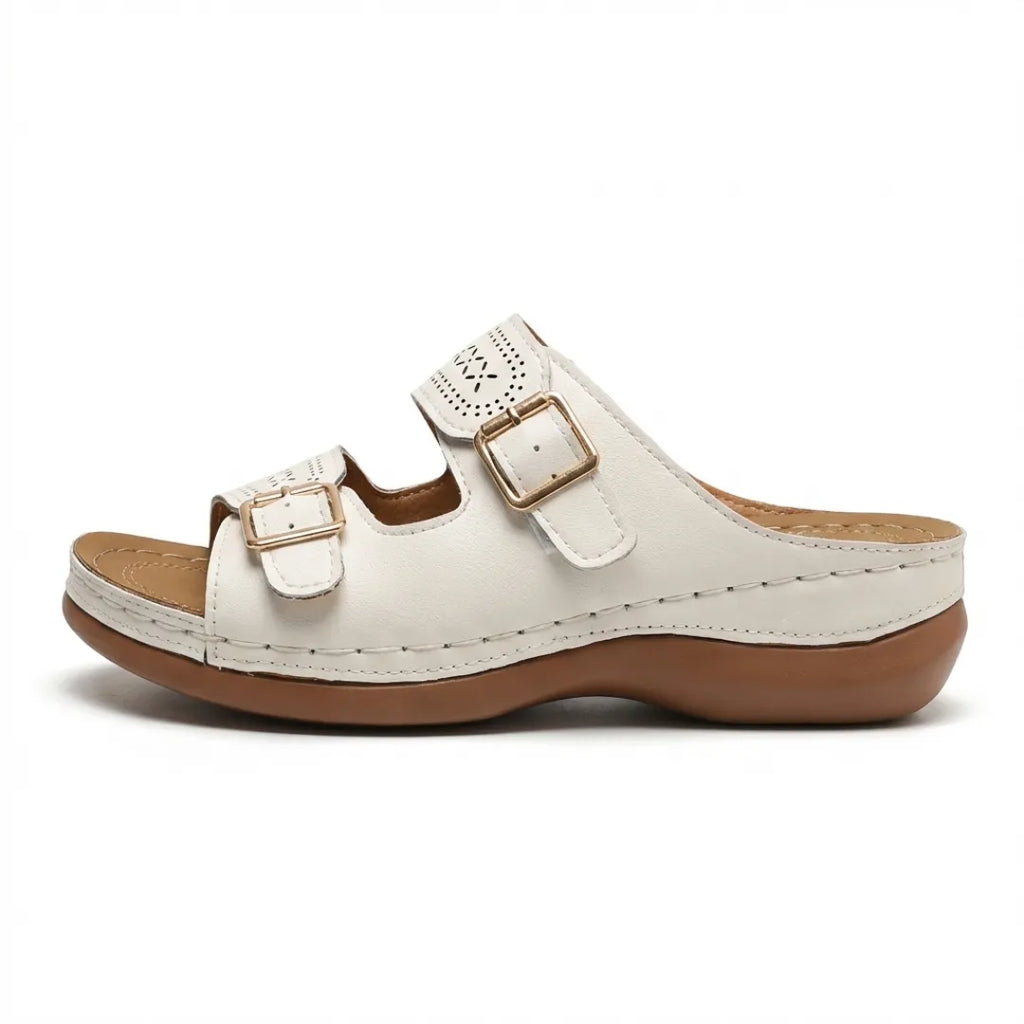 Alba - Sandalias Ortopédicas de Cuña para mujer