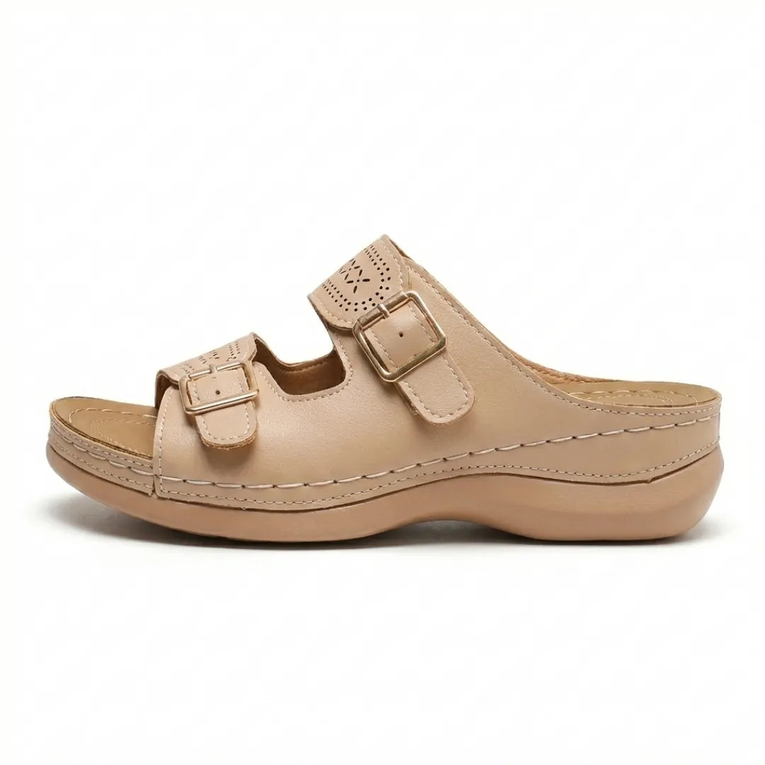 Alba - Sandalias Ortopédicas de Cuña para mujer