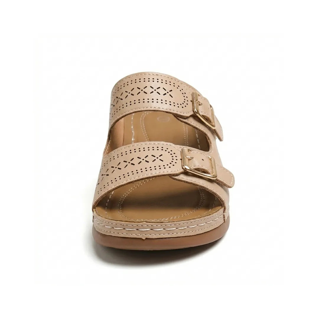 Alba - Sandalias Ortopédicas de Cuña para mujer