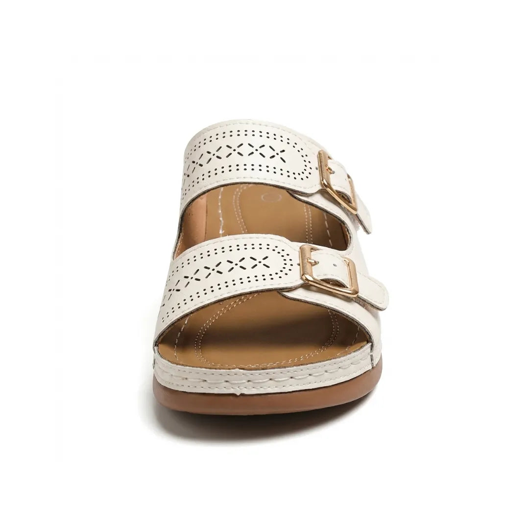 Alba - Sandalias Ortopédicas de Cuña para mujer