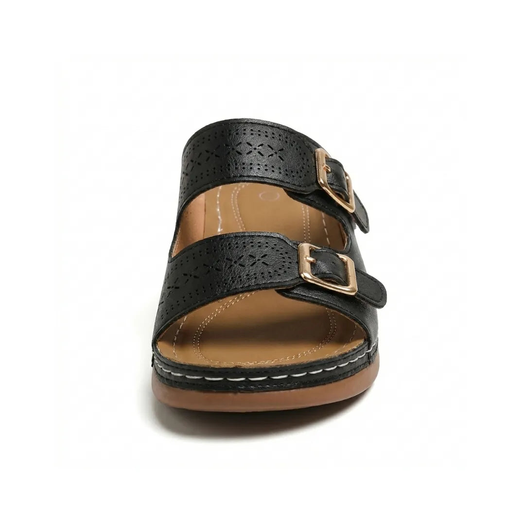 Alba - Sandalias Ortopédicas de Cuña para mujer