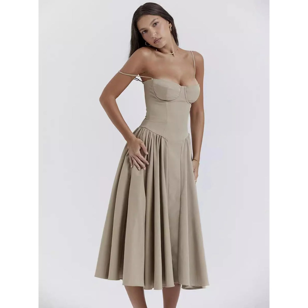 Velth | Vestido Midi Corsé